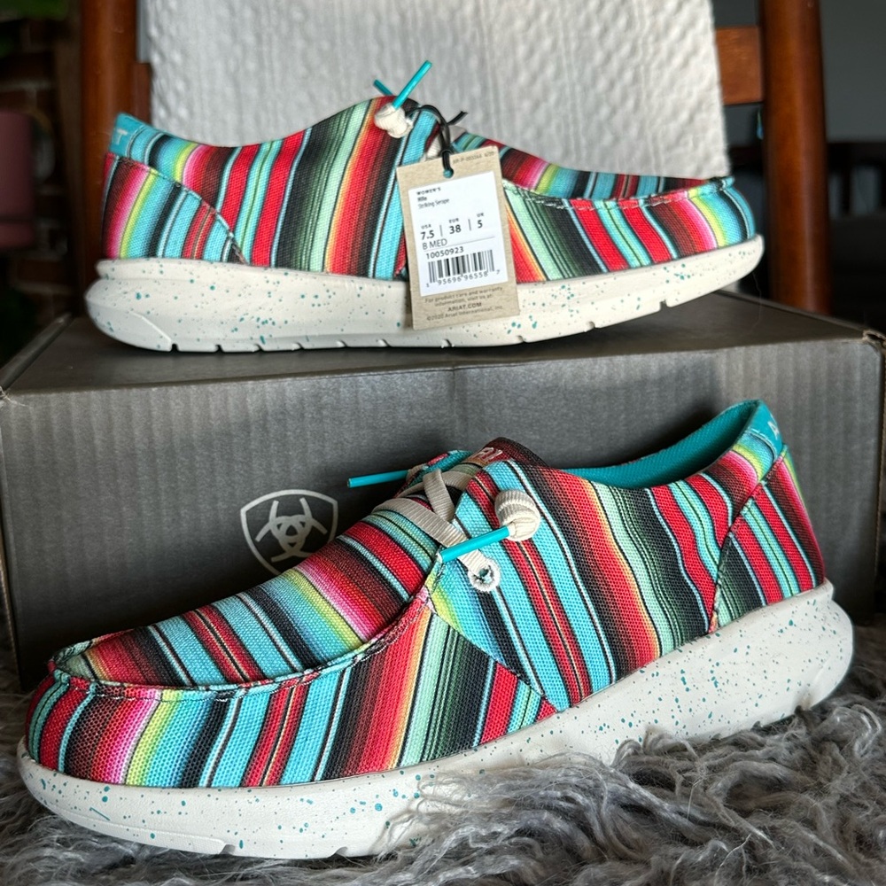 Ariat Multicolor Striped Casual Shoes